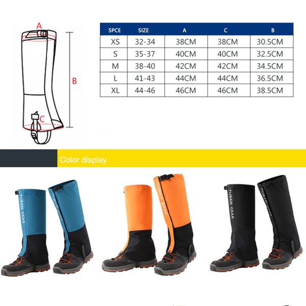 Waterproof Leg Protectors And Foot Covers