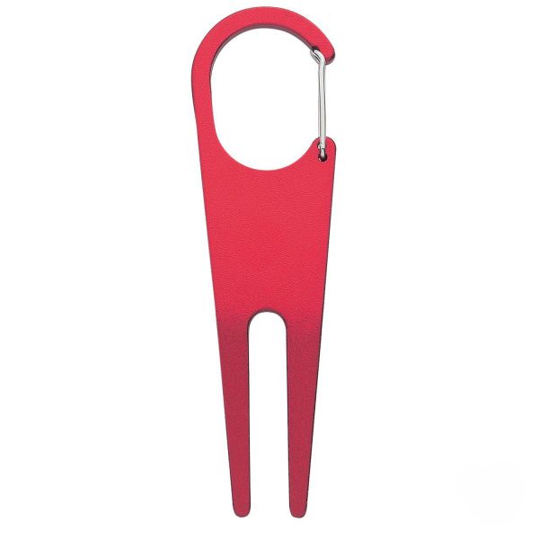 Aluminum Clip Divot Tool with Golf Ball Marker