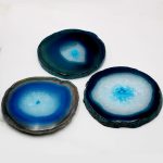 Natural agate cup coffee coaster