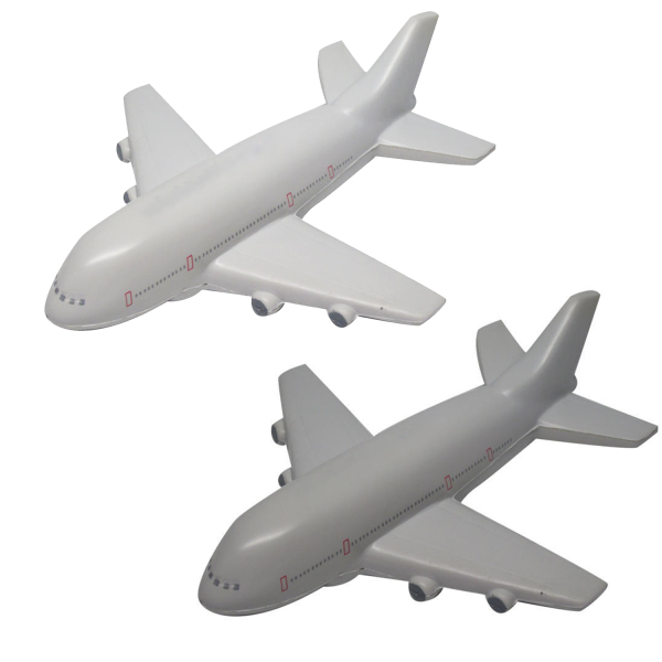 PU Foam Airplane Ball - Polyurethane Stress Relief Toy