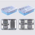 Custom Stainless Steel Children Bento Lunch Box