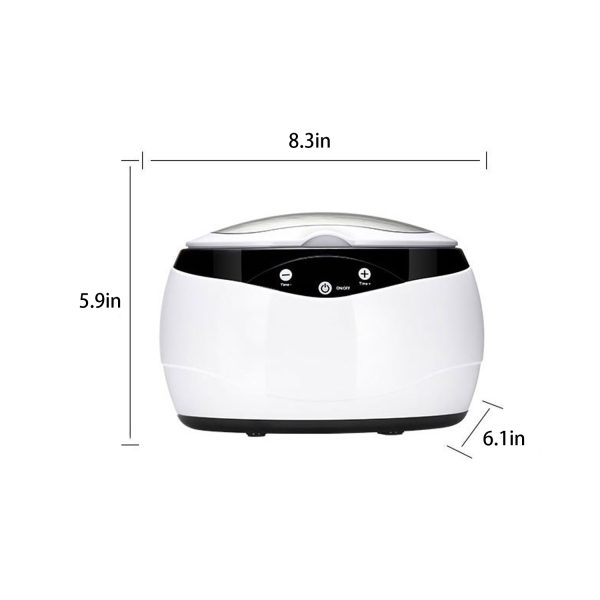 40KHz Jewelry/Watch/Rings/Glasses Ultrasonic Cleaner Machine