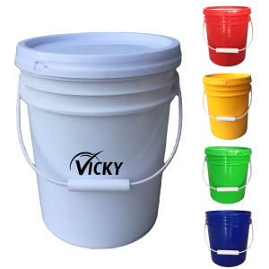 5.28Gallon Plastic Paint Food Buckets