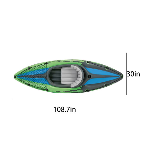 One-man inflatable boat