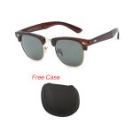 Polarized Folding Half Frame UV Protection Sunglasses