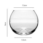 380oz Round Ball Bar Home Drinking Crystal Glass Whiskey Cup