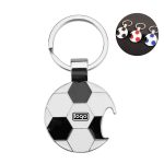 Football-shaped Corkscrew Key Chain