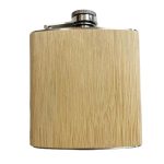 Bamboo Hip Flasks