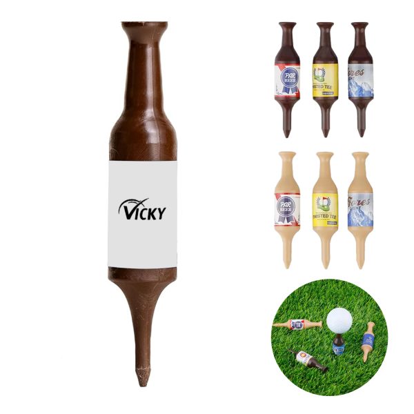 Mini Beer Bottle Golf Tees