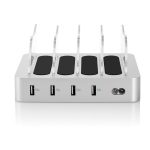 Desktop Cellphone Multi 4 Port Usb Charging Station