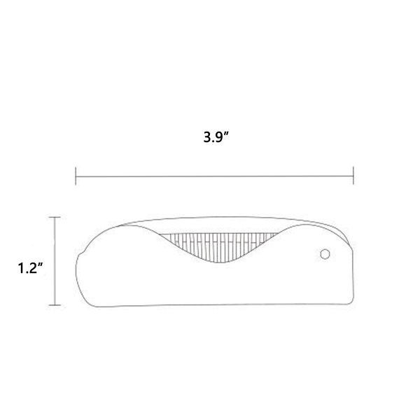 Folding Pocket Comb