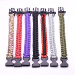 Paracord Bracelet with Metal Plate