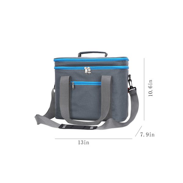 Hot And Cold Meal Large Capacity Insulated Food Delivery Bag