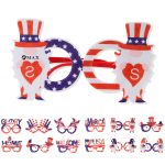 American Independence Day Monogrammed Flag Eyeglass Frames