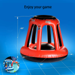 Basketball hoop throwing inflatable toys