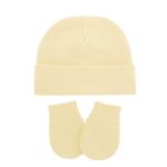 Baby hat glove two-piece set