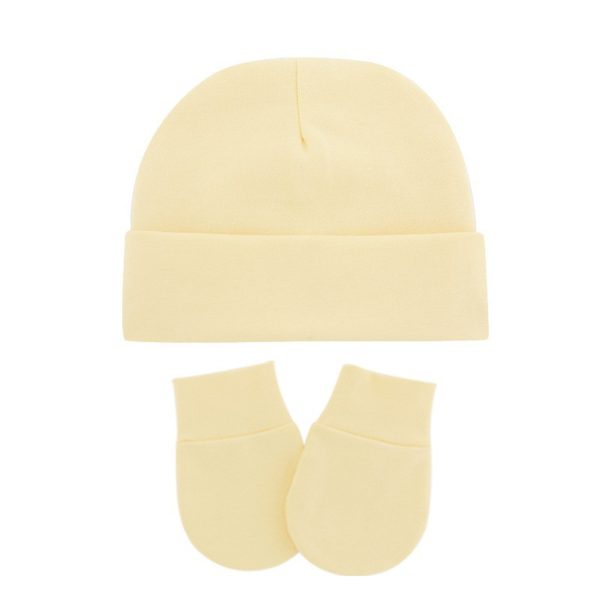 Baby hat glove two-piece set