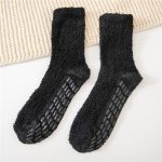 Men's Home Slippers with Grip Socks Non-Slip