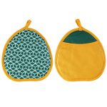 Polyester cotton Pot Holder Oven Gloves