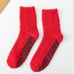 Men's Home Slippers with Grip Socks Non-Slip