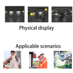 Adjustable Safety Goggles With Customizable Lenses