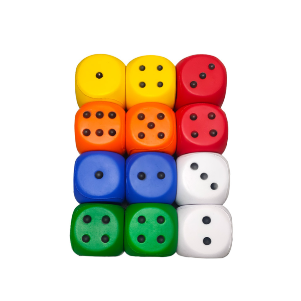 Creative pu stress dice