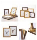 Minimalist wooden photo frame