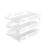 Three-Tier Metal Mesh Storage Rack