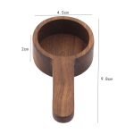 Walnut Short Handle Coffee Bean Measuring Spoon