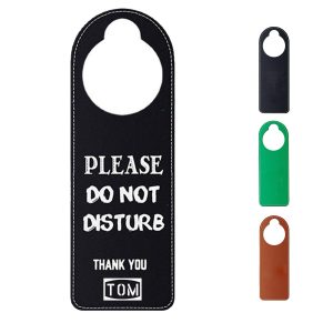 Hotel PU Leather Please Do Tot Disturb Sign