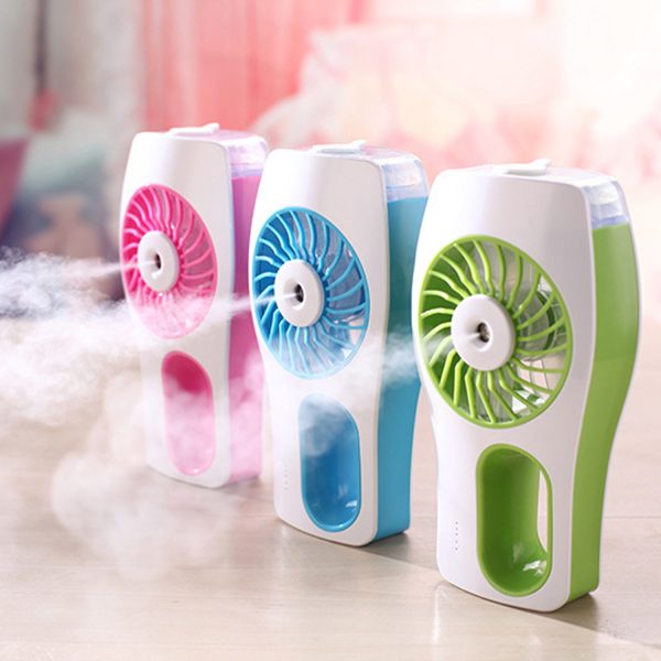 Portable Echargeable Spray Humidification Mini Electric Fan