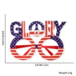 American Independence Day Monogrammed Flag Eyeglass Frames