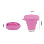 Silicone Mouthwash Folding Cup