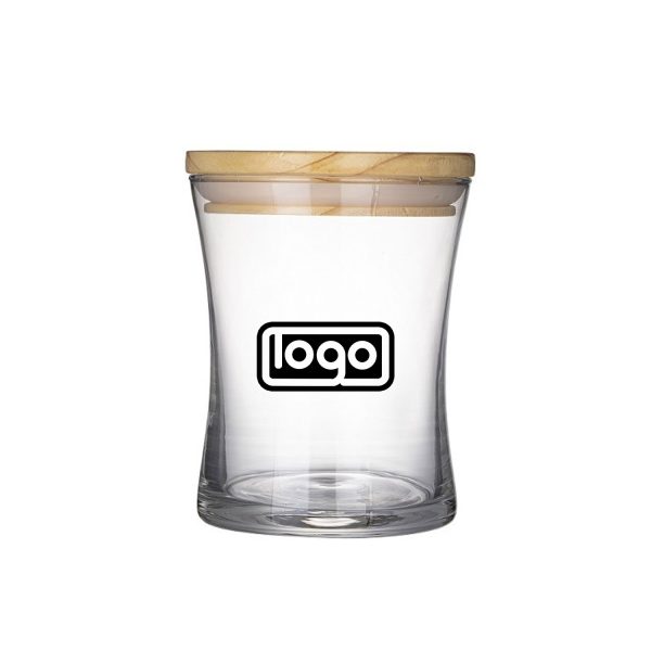 15oz Clear glass Waist Cup