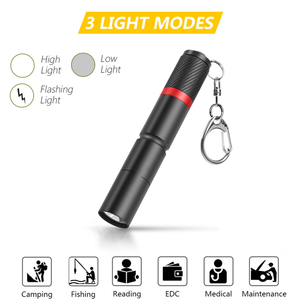 Flashlight Keychain