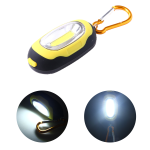 Portable Mini COB Keychain Light Flashlight with Carabiner