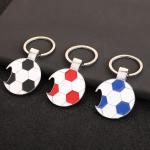 Football-shaped Corkscrew Key Chain