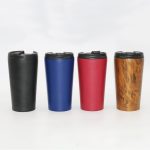 12oz Double-Walled Stainless Steel Travel Mugs