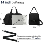 Small Polyester Duffel Style Bag