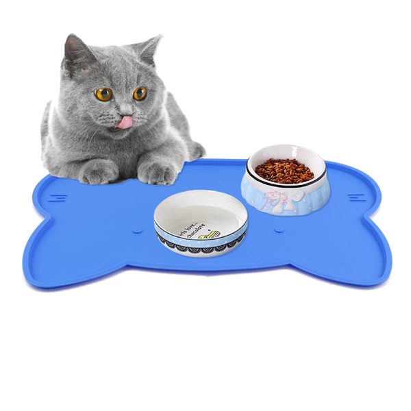 Waterproof & Non-Slip Silicone Pet Feeding Mat