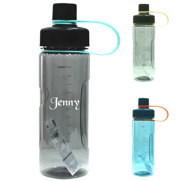 33.8 OZ Plastic Sport Water Bottle With Hand