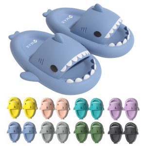 Indoor Non-slip Thick Sole Shark Slippers