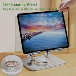 Tablet Stand W/ 360 Degree Rotating Base