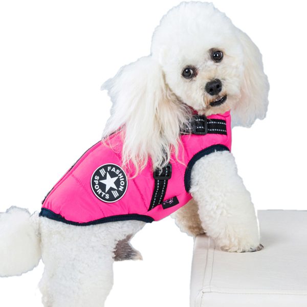 Cotton-Padded Dog Vest