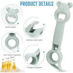 Multi-Use 4-in-1 Bear Non-Slip Labor Saving Bottle Opener