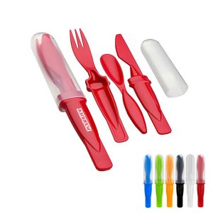 Disposable cutlery set