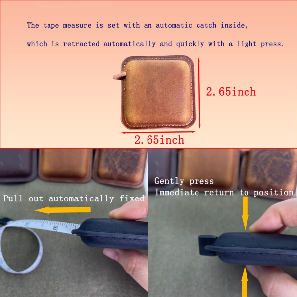 Genuine Leather Measuretape