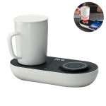 Three in one function desktop intelligent insulated cup