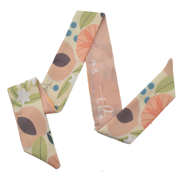 Custom Digital Printed Silk Scarf