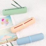 Portable Lipstick Eyeliner Brush Silicone Storage Bag